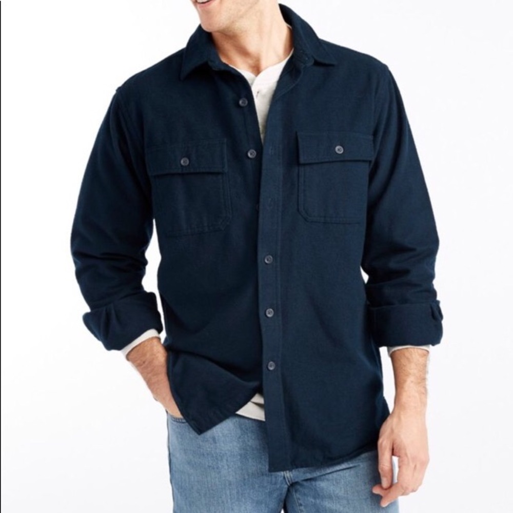 LL Bean Chamois Overshirt